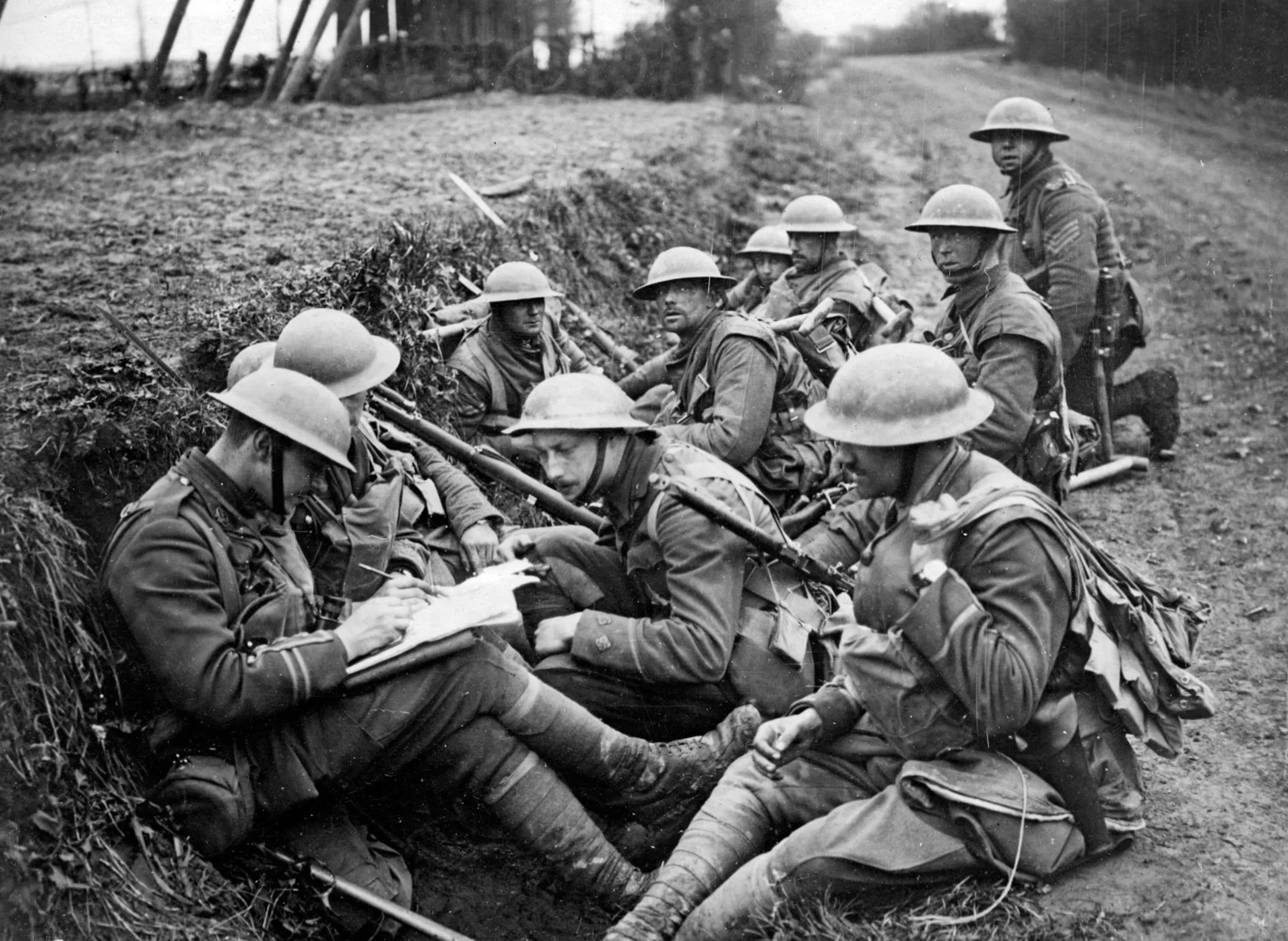 British troops on the Western front 